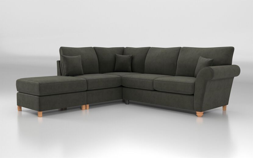 Aveley 1 Corner 2 Left Hand Facing Chaise Standard Back Sofa | Aveley Sofa Range | ScS