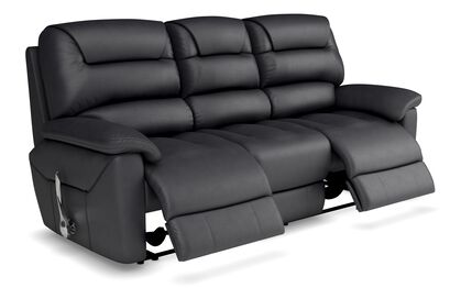 La-Z-Boy Staten Leather 3 Seater Manual Recliner Sofa | La-Z-Boy Staten Sofa Range | ScS