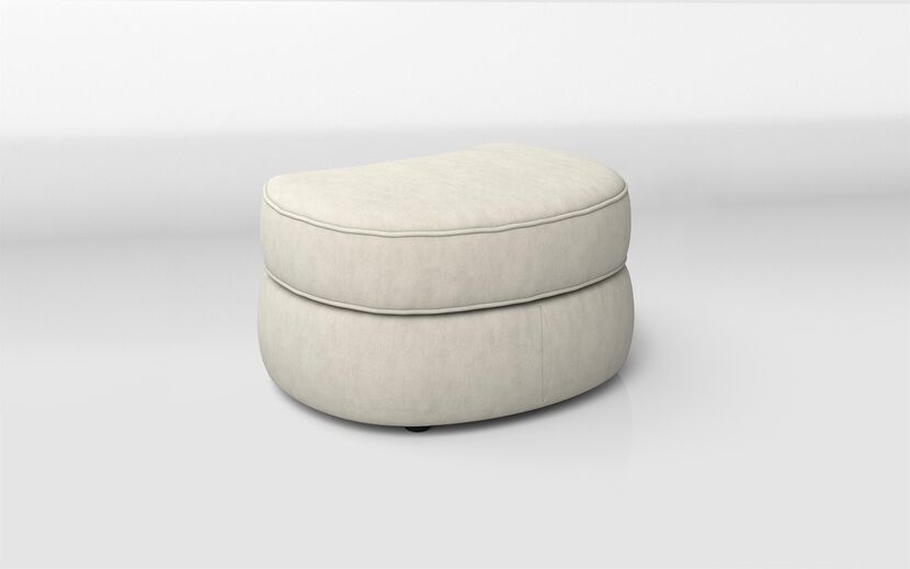 Elmhurst Half Moon Footstool | Elmhurst Sofa Range | ScS