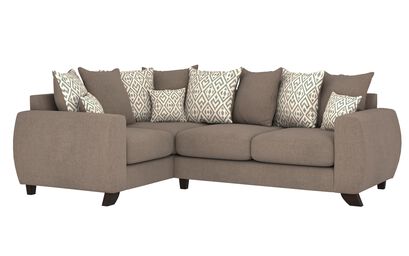 Living Aspen Fabric 1 Corner 2 Scatter Back Sofa | Aspen Sofa Range | ScS