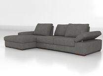 Savazza 4 Seater Sofa with Left Hand Facing Lounger | Savazza Sofa Range | ScS