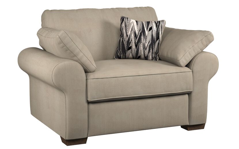 Skylar Fabric Love Chair | Skylar Sofa Range | ScS