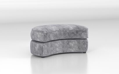 Paisley Large Half Moon Footstool | Paisley Sofa Range | ScS