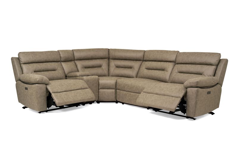 Fareham 1 Corner 2 Power with Console | Fareham Sofa Range | ScS