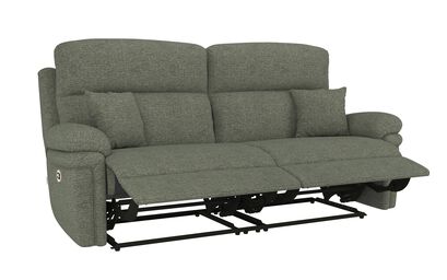 La-Z-Boy Toledo Fabric 3 Seater Power Recliner Sofa with Head Tilt & Lumbar | La-Z-Boy Toledo Sofa Range | ScS