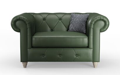 Living Melrose Leather Snuggle Chair | Melrose Sofa Range | ScS