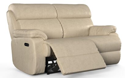 Living Reuben 2 Seater Power Recliner Sofa with Head Tilt & Bluetooth | Reuben Sofa Range | ScS