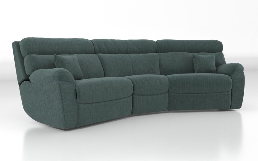 Silsden 4 Seater Curved Sofa | Silsden Sofa Range | ScS