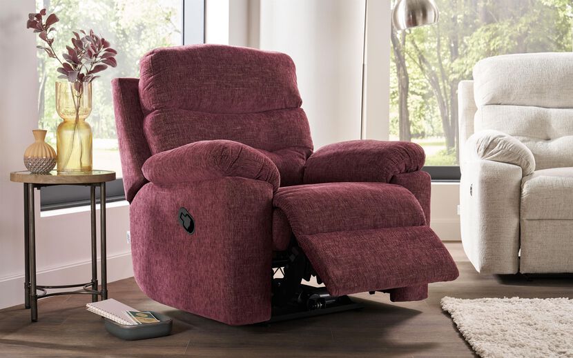 La-Z-Boy Belmar Fabric Manual Recliner Chair | La-Z-Boy Belmar Sofa Range | ScS