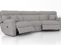 Silsden 4 Seater Curved Power Recliner Sofa | Silsden Sofa Range | ScS