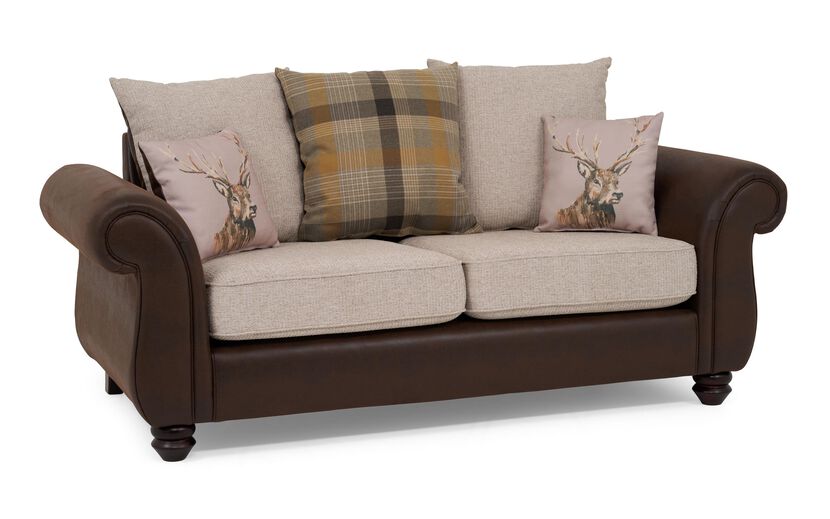 Living Amble Fabric 2 Seater Scatter Back Sofa | Amble Sofa Range | ScS