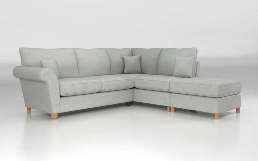 Aveley 2 Corner 1 Right Hand Facing Chaise Standard Back Sofa | Aveley Sofa Range | ScS