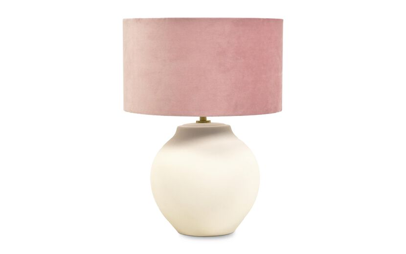 Adelfia Blush Table Lamp | Accessories | ScS