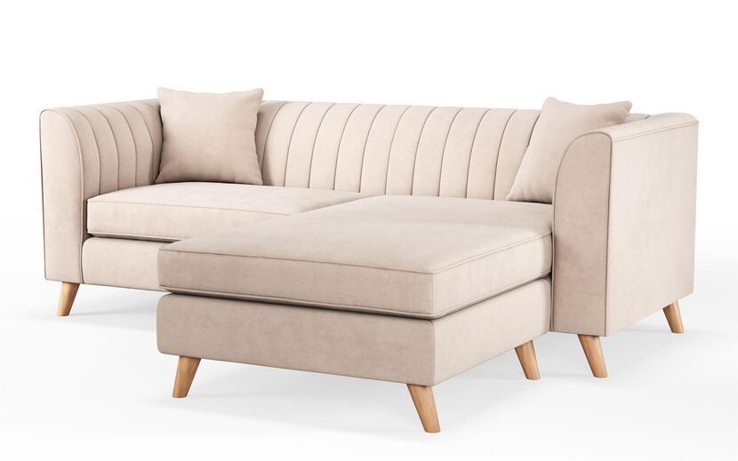 Living Etta Fabric 3 Seater Right hand Facing Chaise | Etta Sofa Range | ScS