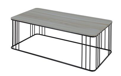 Everly Grey Oak Long Coffee Table | Coffee Tables | ScS