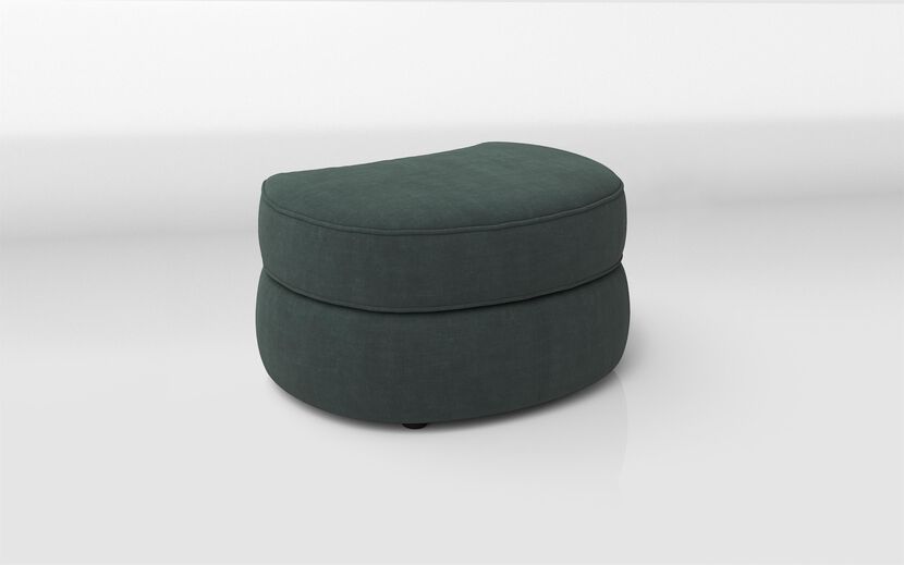 Elmhurst Half Moon Footstool | Elmhurst Sofa Range | ScS