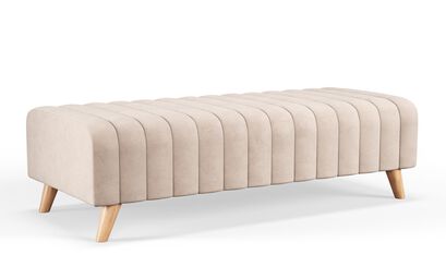 Living Etta Fabric Bench Footstool | Etta Sofa Range | ScS