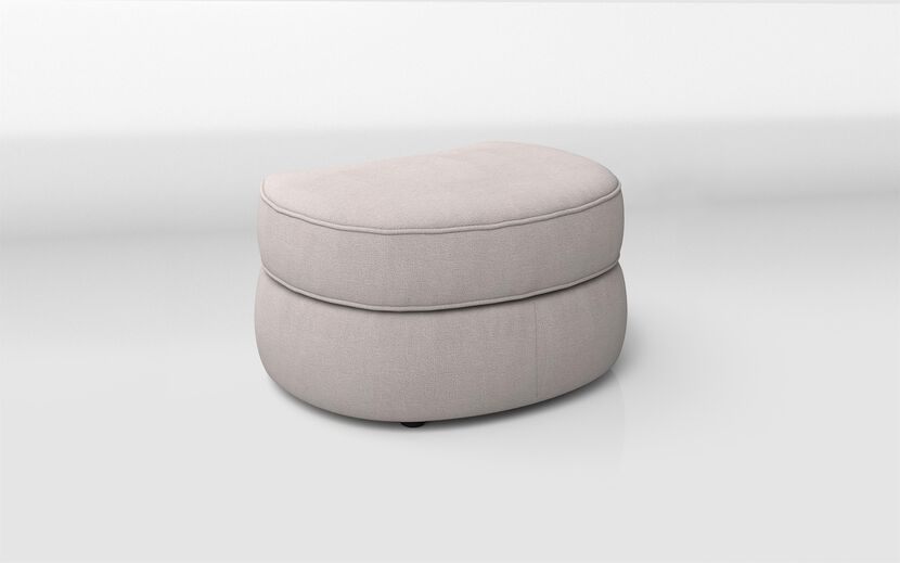 Elmhurst Half Moon Footstool | Elmhurst Sofa Range | ScS