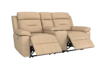 Fareham 2 Seater Power Recliner Sofa with Console | Fareham Sofa Range | ScS