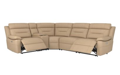 Fareham 1 Corner 2 Power with Console | Fareham Sofa Range | ScS