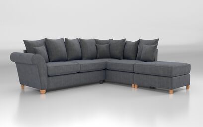 Aveley 2 Corner 1 Right Hand Facing Chaise Scatter Back Sofa | Aveley Sofa Range | ScS