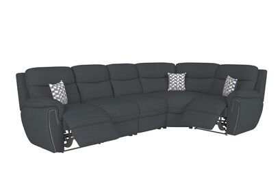 Living Ashton Fabric 3 Corner 1 Power Recliner Sofa | Ashton Sofa Range | ScS