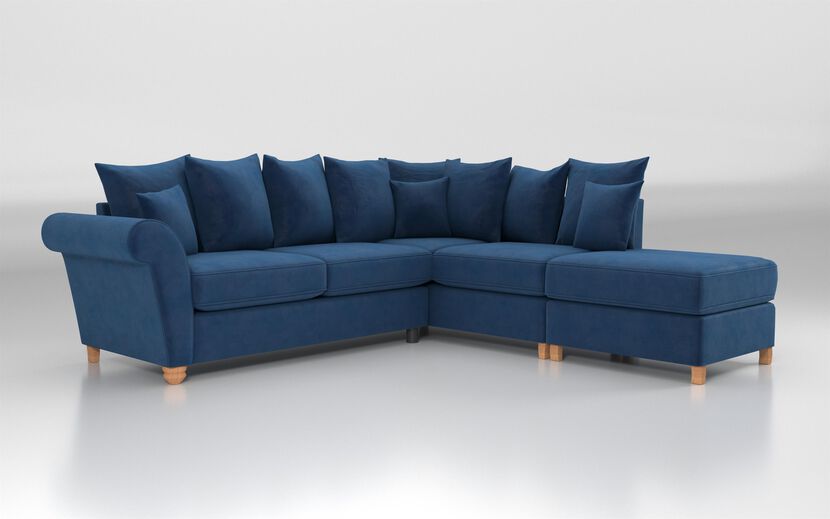 Aveley 2 Corner 1 Right Hand Facing Chaise Scatter Back Sofa | Aveley Sofa Range | ScS