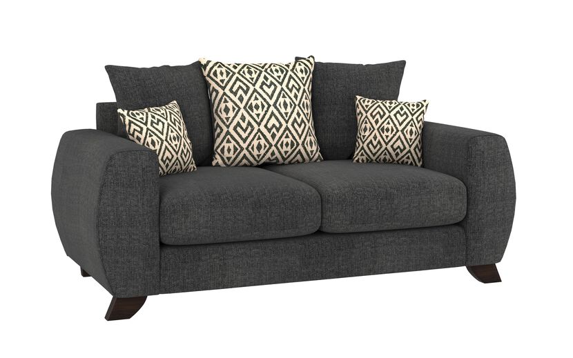Living Aspen Fabric 2 Seater Scatter Back Sofa | Aspen Sofa Range | ScS