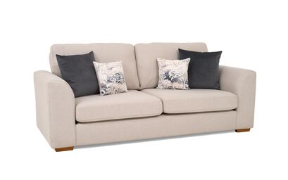 Living Nancy Fabric 3 Seater Sofa Standard Back | Nancy Sofa Range | ScS
