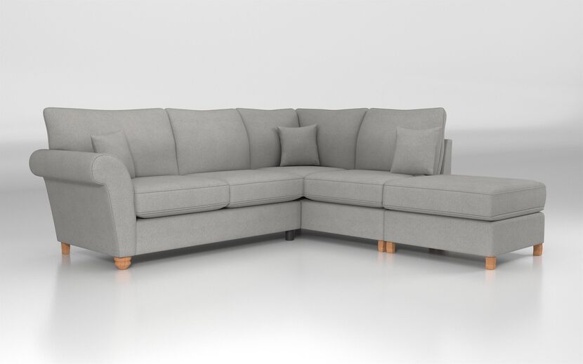 Aveley 2 Corner 1 Right Hand Facing Chaise Standard Back Sofa | Aveley Sofa Range | ScS