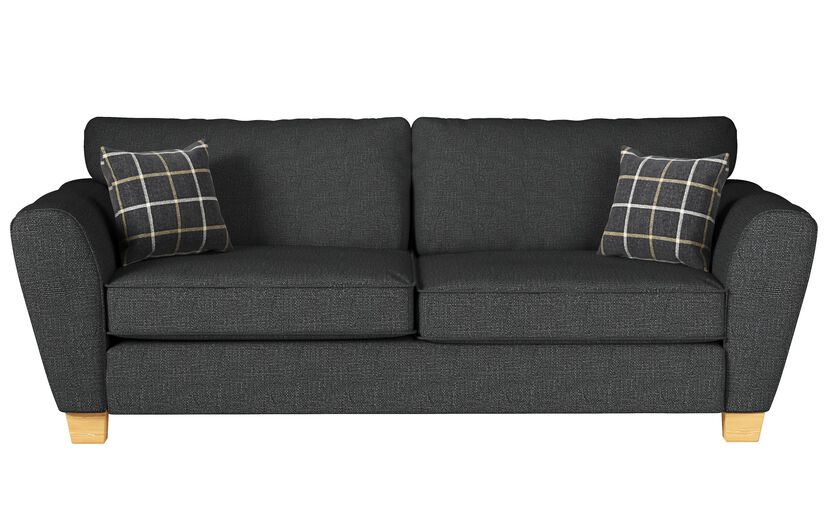 Theo Fabric 4 Seater Standard Back Sofa | Theo Sofa Range | ScS