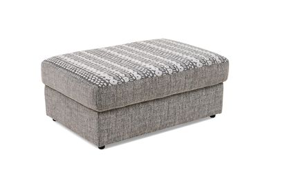 Living Melody Fabric Patterned Banquette Footstool | Melody Sofa Range | ScS