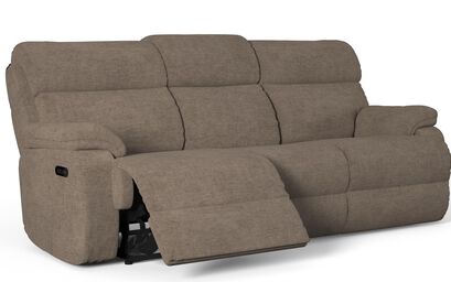 Living Reuben 3 Seater Power Recliner Sofa with Bluetooth | Reuben Sofa Range | ScS