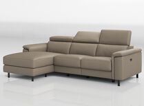 Luzzano 3 Seater Power with Left Hand Facing Lounger | Luzzano Sofa Range | ScS