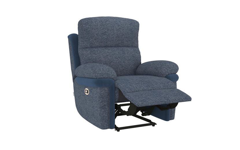 La-Z-Boy Toledo Fabric Power Recliner Chair with Hed Tilt & Lumbar | La-Z-Boy Sofas | ScS