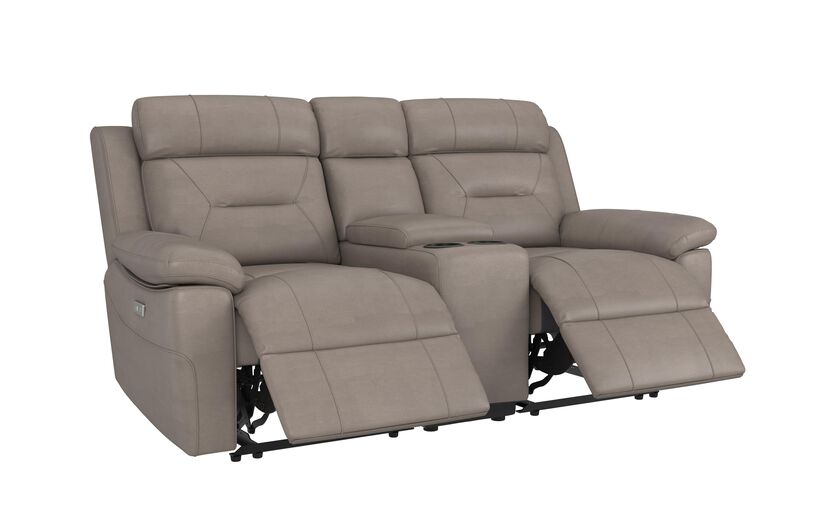 Fareham 2 Seater Power Recliner Sofa with Console | Fareham Sofa Range | ScS