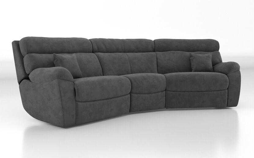 Silsden 4 Seater Curved Sofa | Silsden Sofa Range | ScS