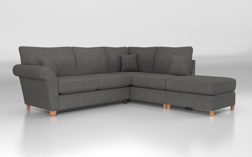 Aveley 2 Corner 1 Right Hand Facing Chaise Standard Back Sofa | Aveley Sofa Range | ScS