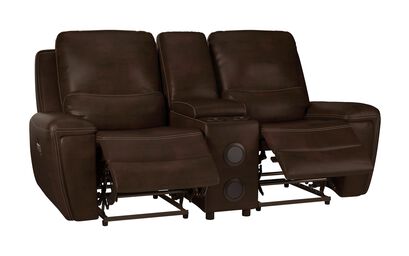 Leiston 2 Seater Power Recliner Sofa with Console | Leiston Sofa Range | ScS