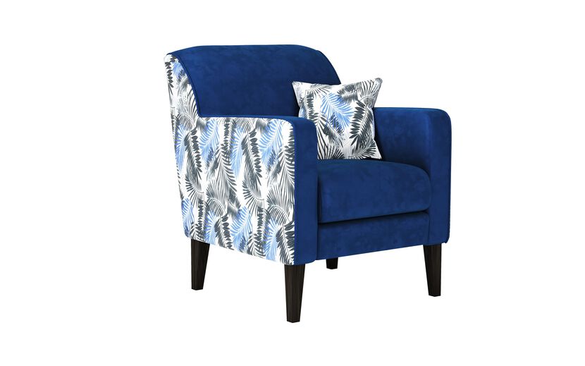 Botanicals Ferndale Fabric Patterned Accent Chair | Ferndale Sofa Range | ScS