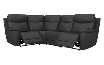 Living Ethan 1 Corner 3 Power Sofa with Head Tilt & Lumbar | Ethan Sofa Range | ScS