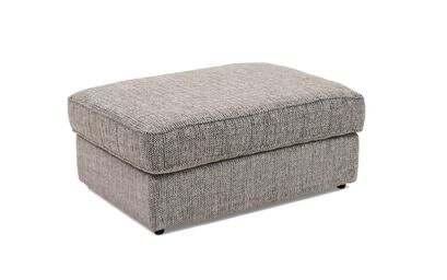 Living Melody Fabric Plain Banquette Footstool | Melody Sofa Range | ScS