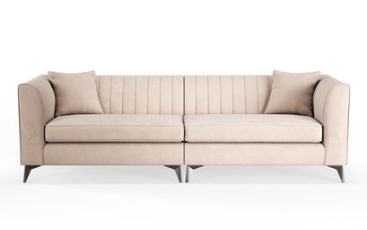 Living Etta Fabric 4 Seater Split Sofa | Etta Sofa Range | ScS