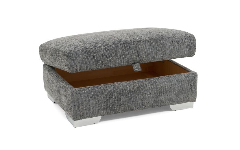 McKellen Fabric Large Storage Footstool | McKellen Sofa Range | ScS