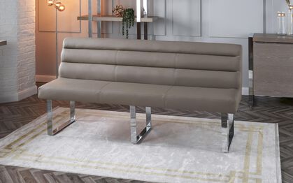 Lisbon 1.8m Bench with Backrest | Lisbon Furniture Range | ScS