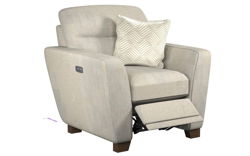 Aurelia Fabric Power Recliner Chair | Ideal Home Aurelia Sofa Range | ScS