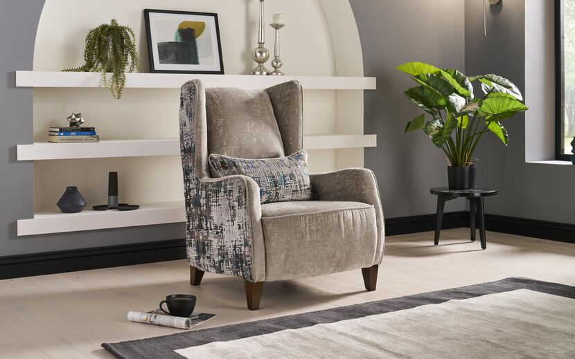 La-Z-Boy Hampton Fabric Pattern Accent Chair | La-Z-Boy-Hampton Sofa Range | ScS