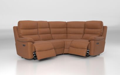 Ossett 2 Corner 1 Power Sofa with Head Tilt | Ossett Sofa Range | ScS