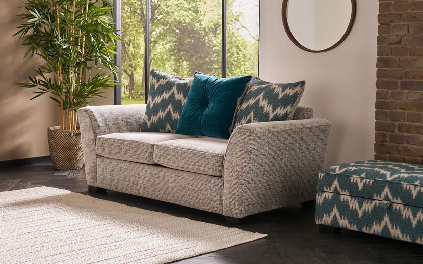 Inspire Rockcliffe Fabric 2 Seater Sofa Scatter Back | Inspire Rockcliffe Sofa Range | ScS