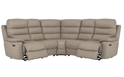 Living Griffin 2 Corner 2 Power Sofa with Head Tilt | Griffin Sofa Range | ScS